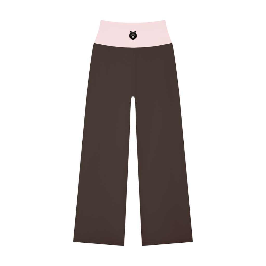 Loki & Ivy Women's High-Waist Color Block Flare Leggings