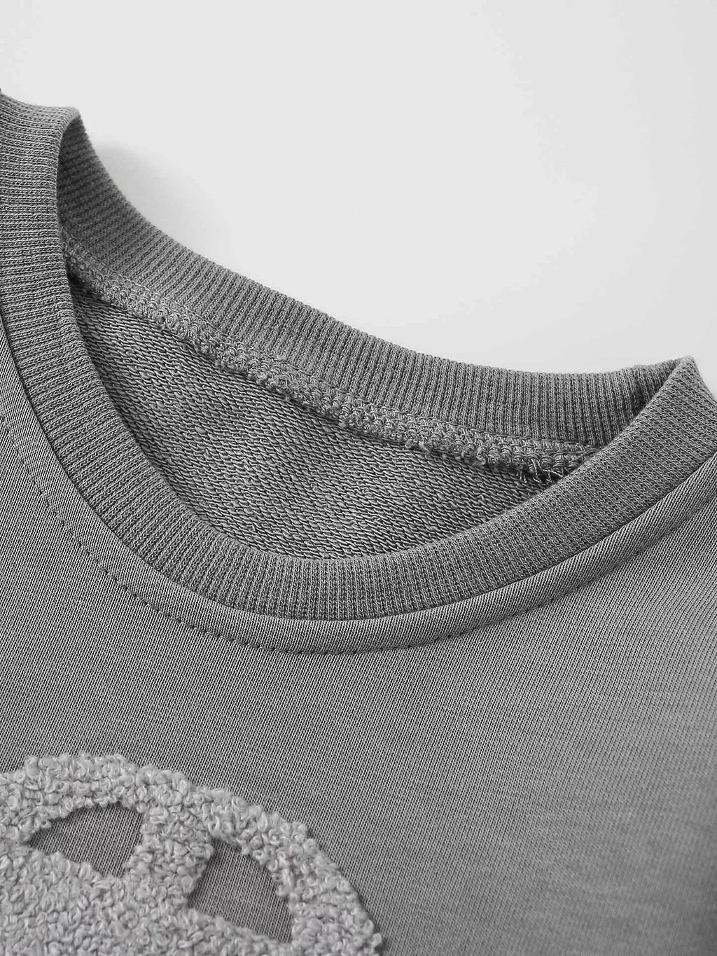 Children's Car Applique Crew Neck Sweatshirt
