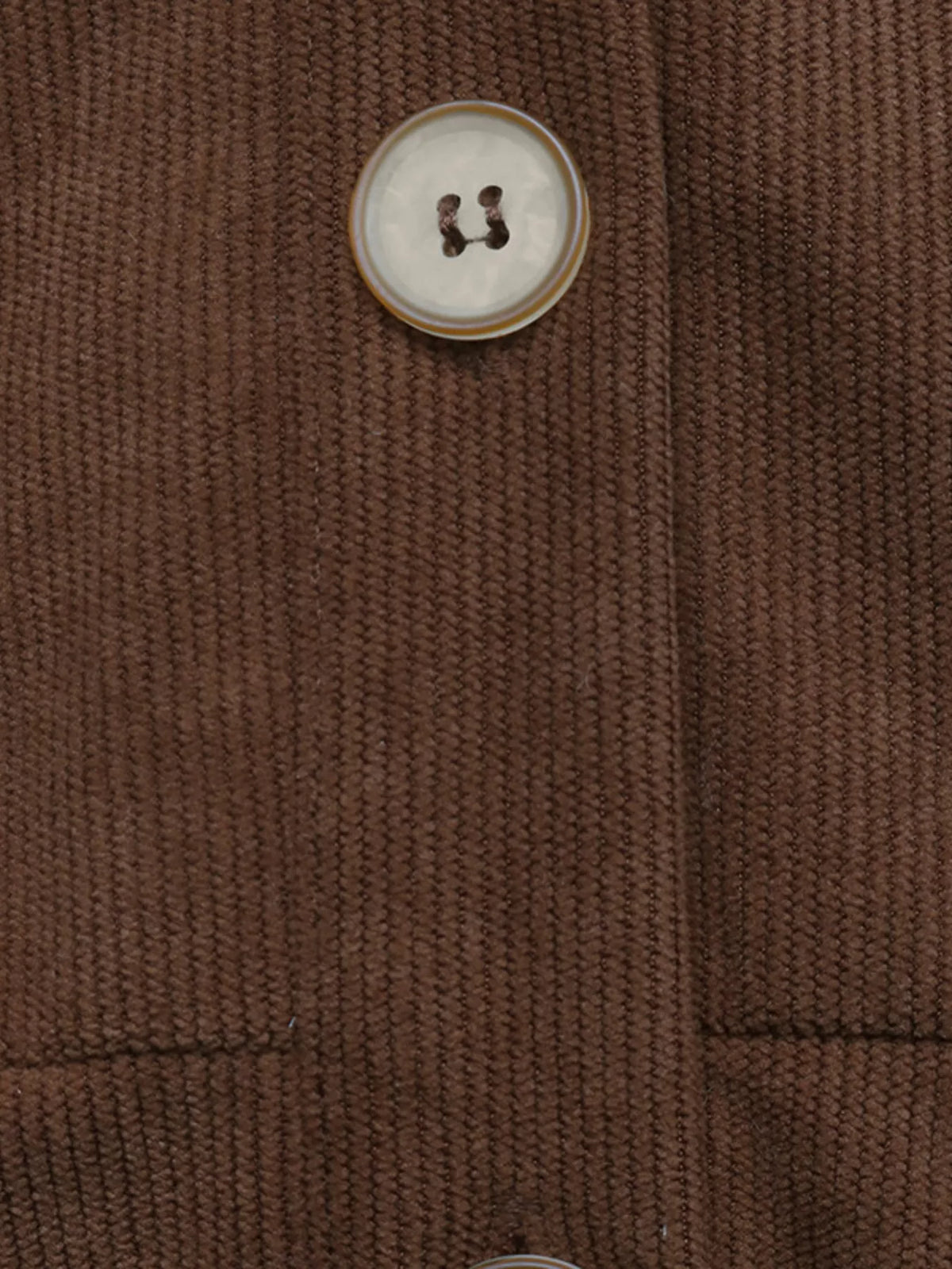 Corduroy Button-Down Maxi Dress