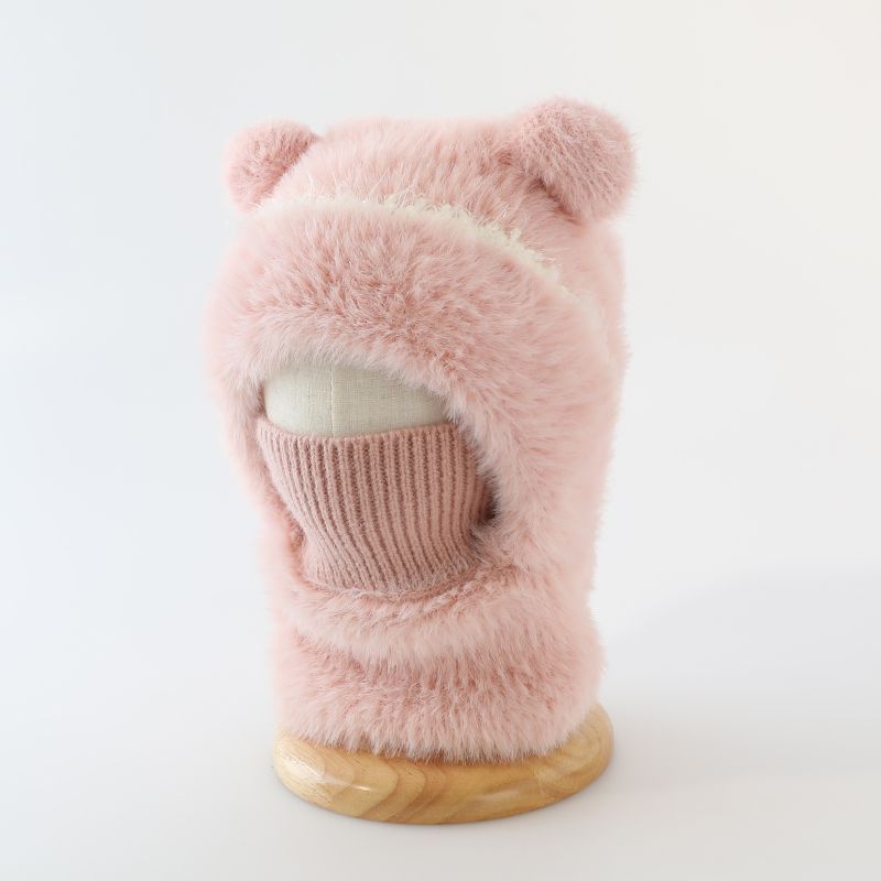 Warm, Windproof Knitted Wool Hat With Earflaps