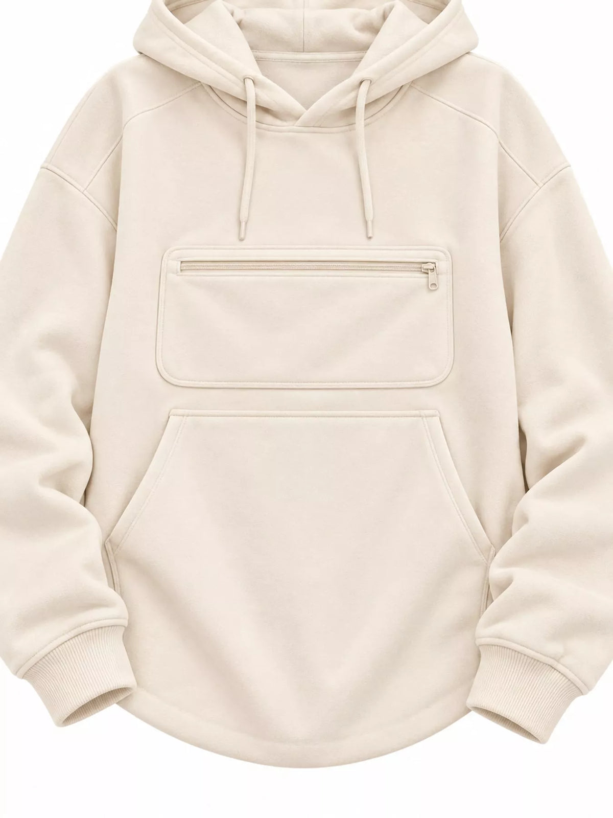 Full Size Cat Pouch Drawstring Hoodie Plus Size