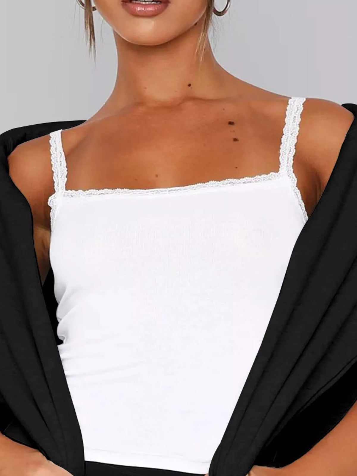 Lace Detail Cami Top