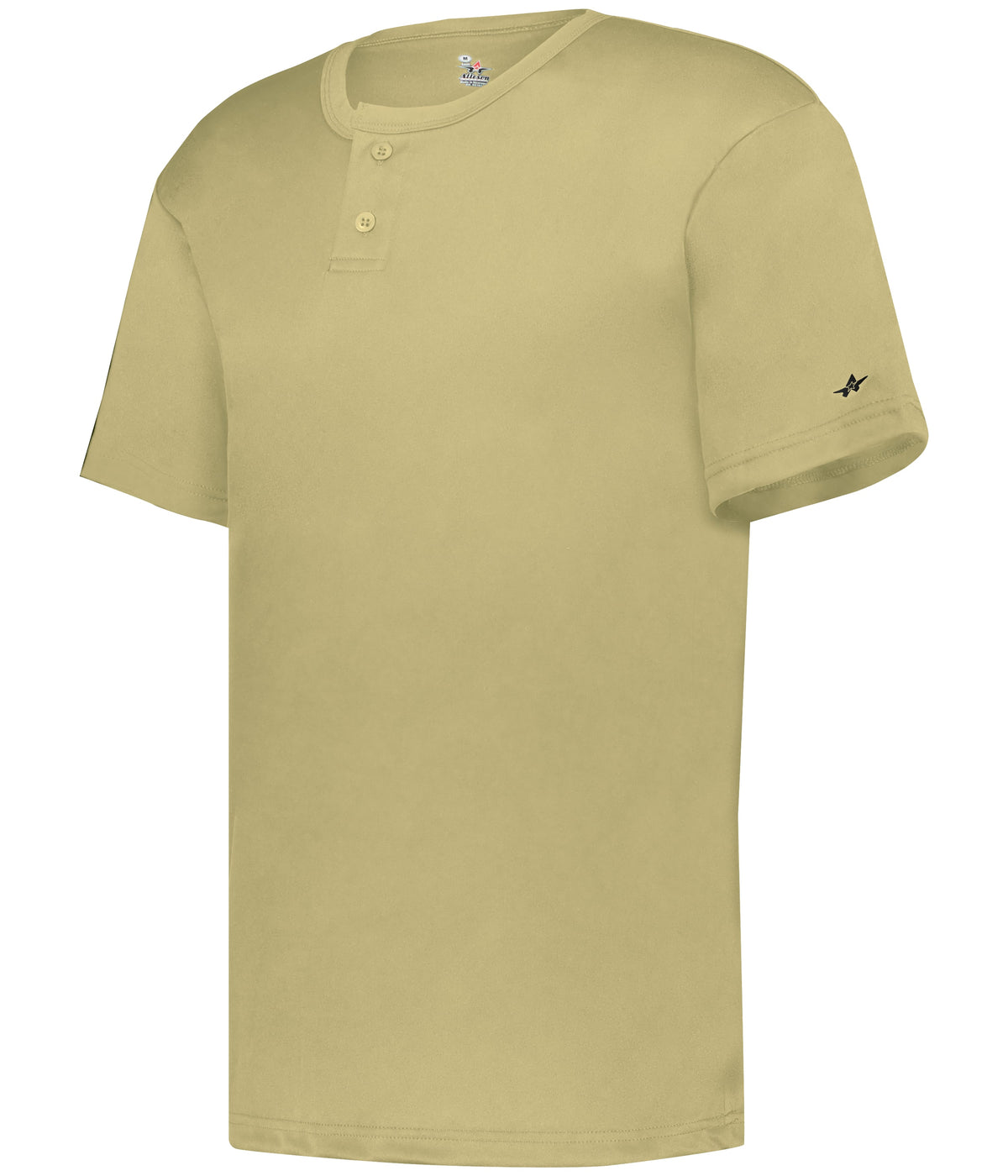 YOUTH B-CORE TWO-BUTTON BASEBALL JERSEY - MOISTURE-WICKING PERFORMANCE