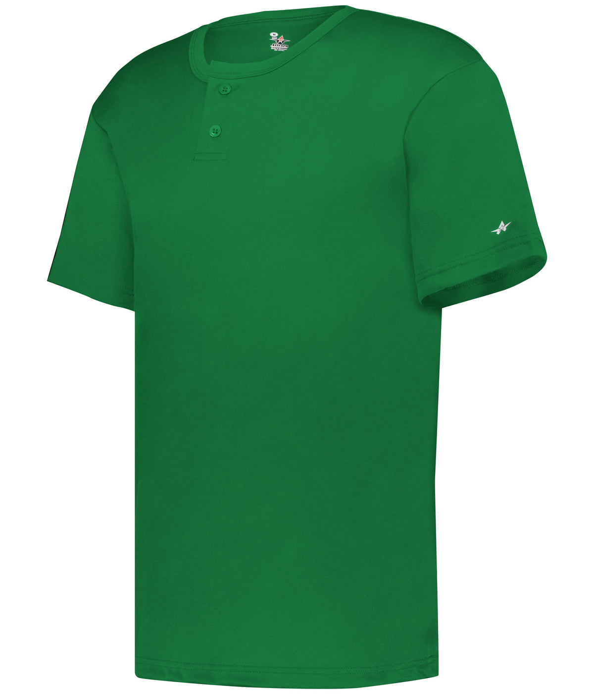 YOUTH B-CORE TWO-BUTTON BASEBALL JERSEY - MOISTURE-WICKING PERFORMANCE