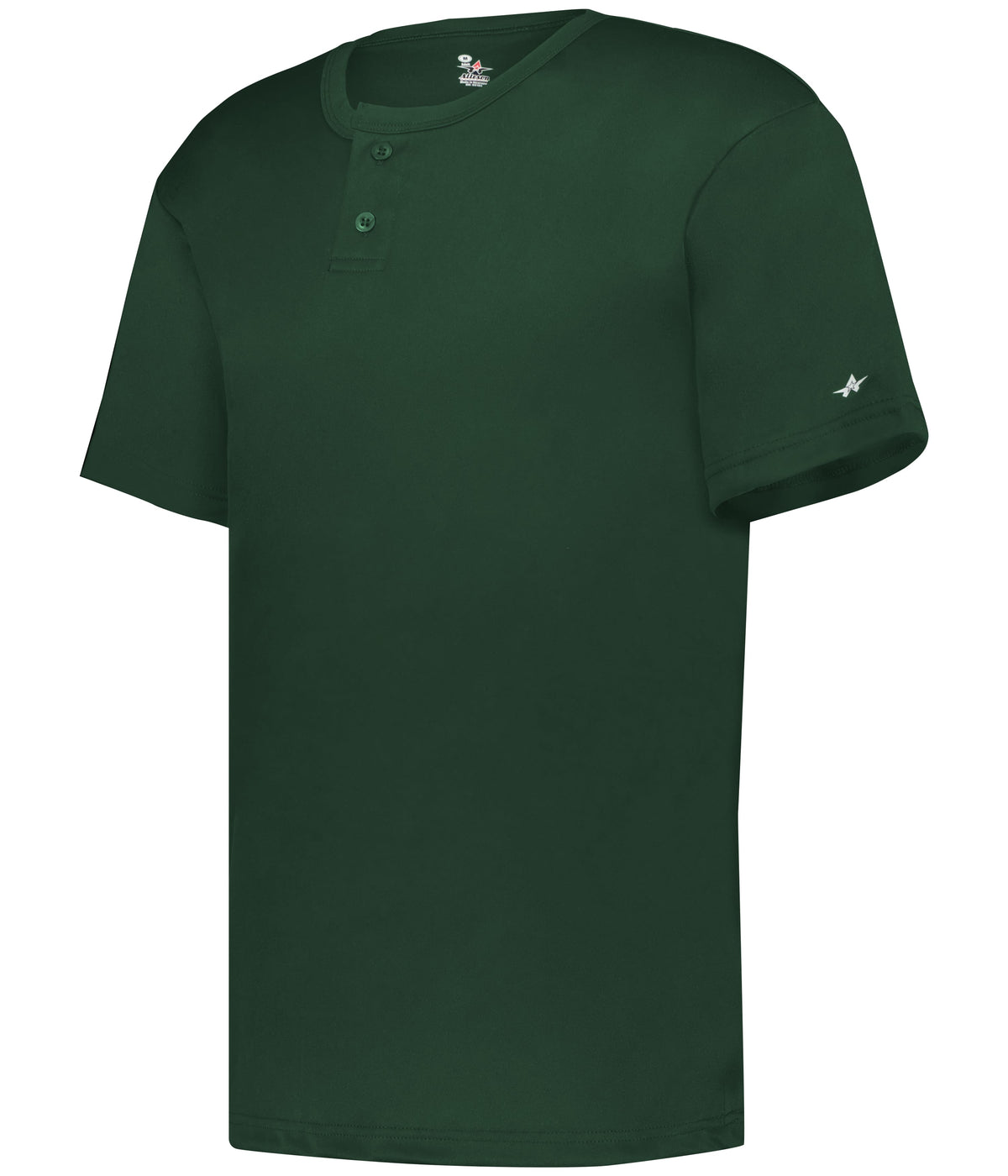 YOUTH B-CORE TWO-BUTTON BASEBALL JERSEY - MOISTURE-WICKING PERFORMANCE