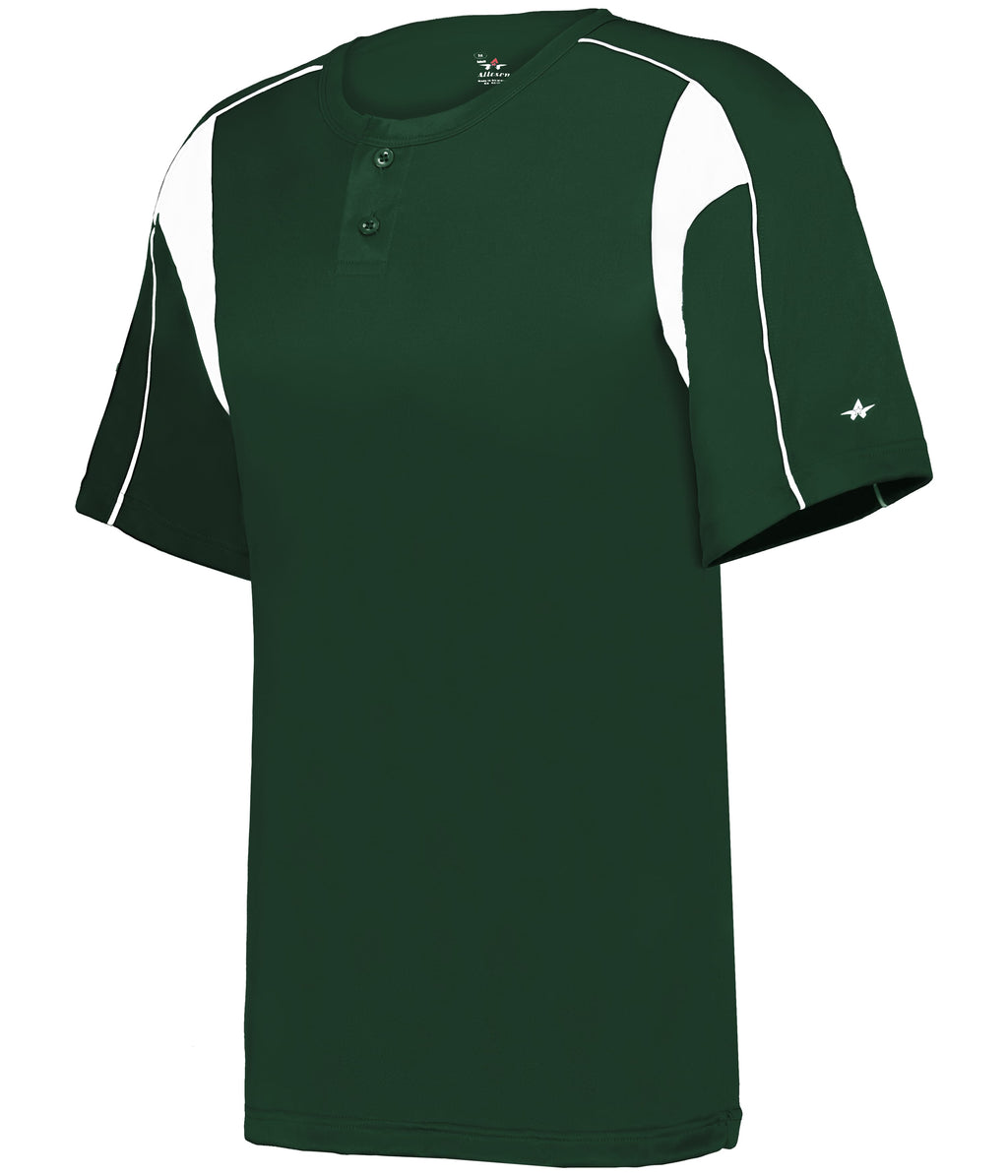 YOUTH PRO PLACKET BASEBALL JERSEY - MOISTURE-WICKING PERFORMANCE