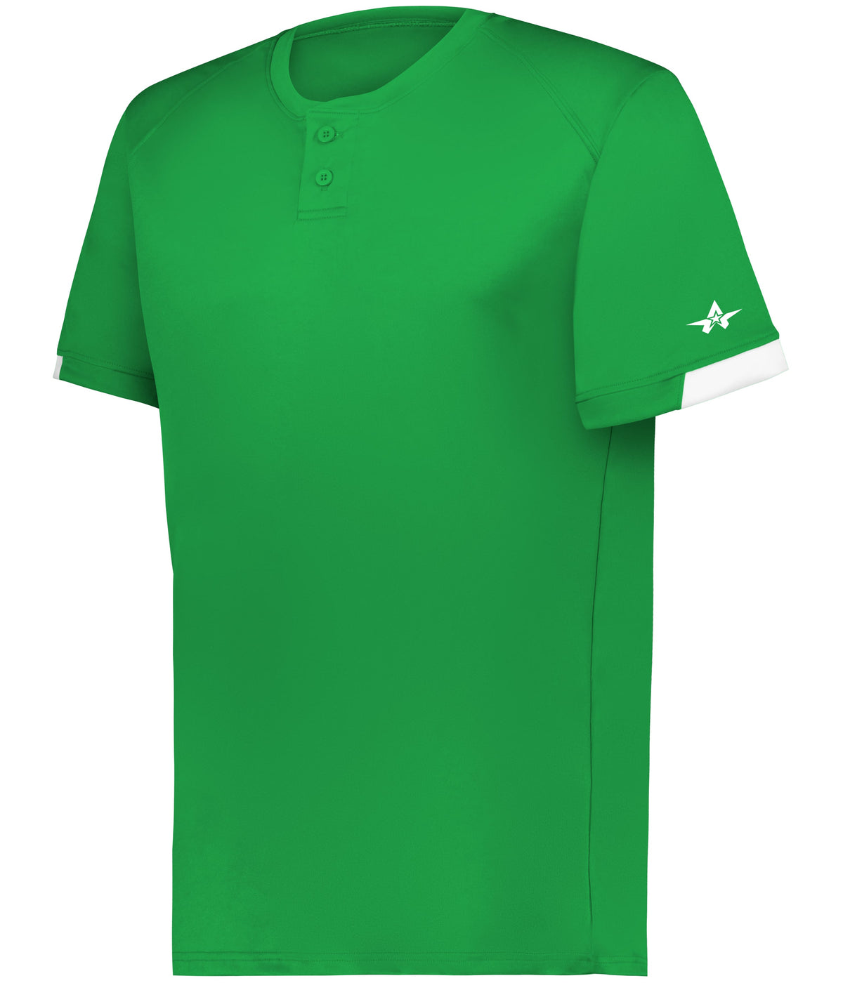 YOUTH ON THE RISE TWO-BUTTON BASEBALL JERSEY - MOISTURE-WICKING