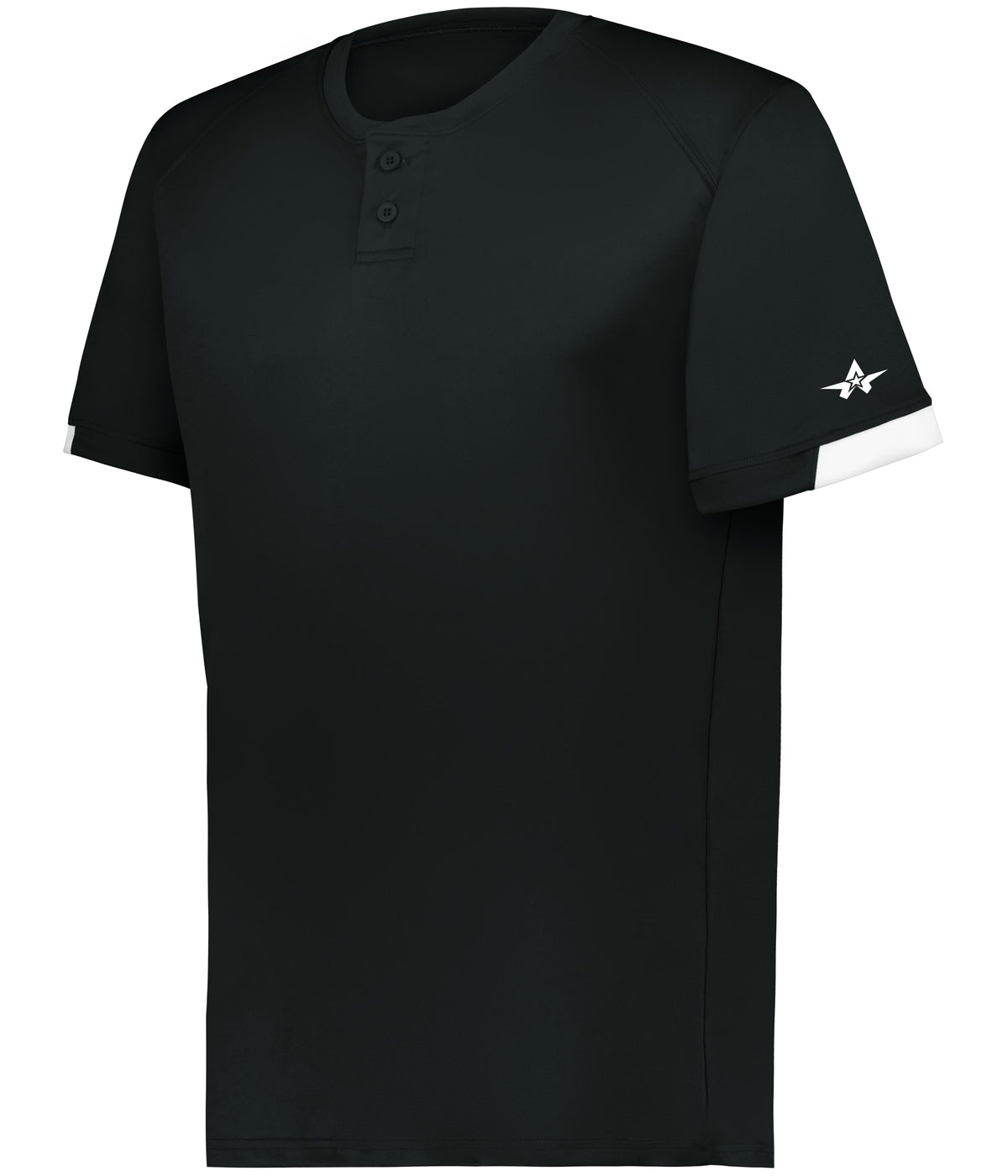 YOUTH ON THE RISE TWO-BUTTON BASEBALL JERSEY - MOISTURE-WICKING