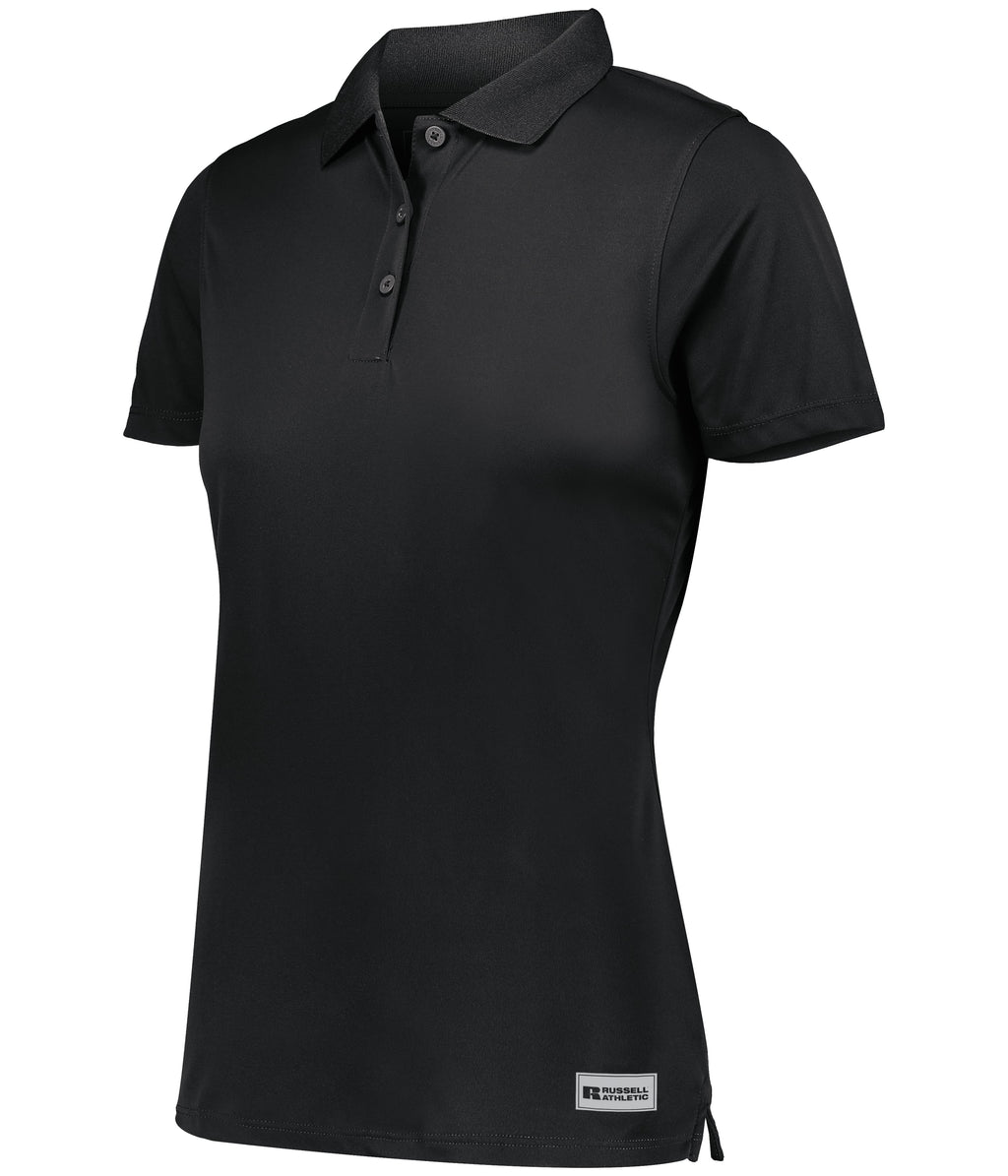WOMEN'S ESSENTIAL POLO - MOISTURE-WICKING POLYESTER