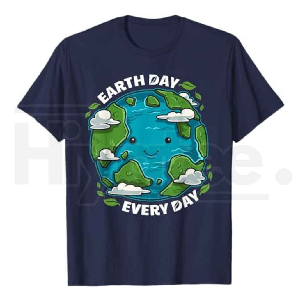 "Earth Day Every Day" – Cute Environmental Eco-Friendly Graphic Top