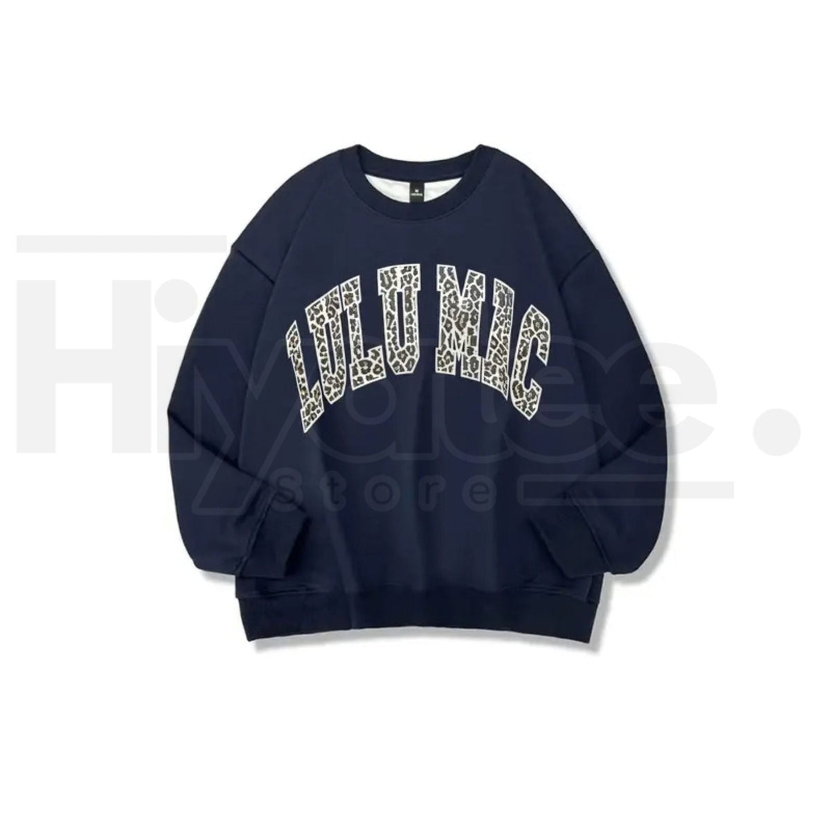LULUMAC Women's Letter Print Crew Neck Sweatshirt – Casual Cozy Long Sleeve Pullover