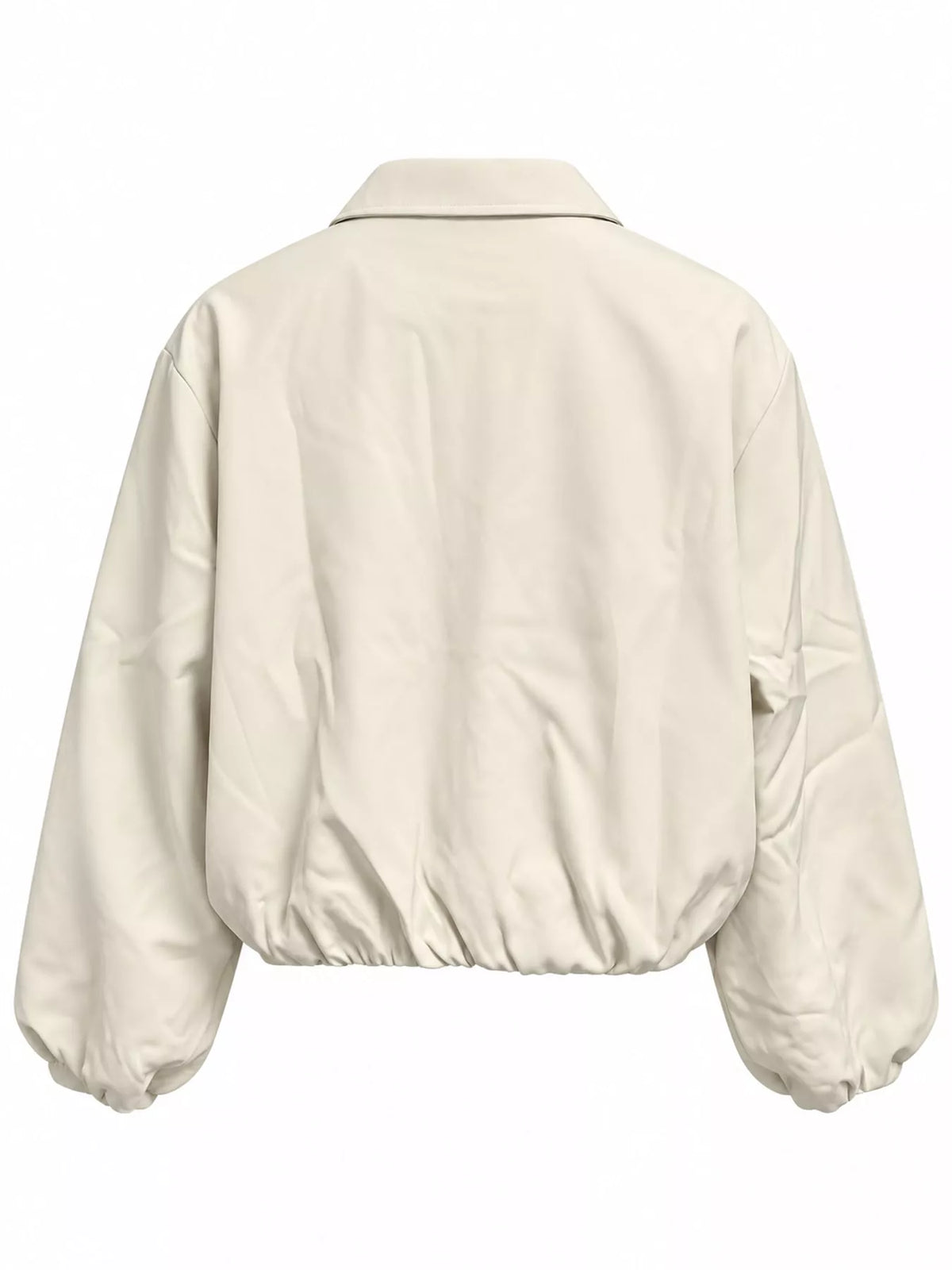 Cropped Zip-Up Jacket