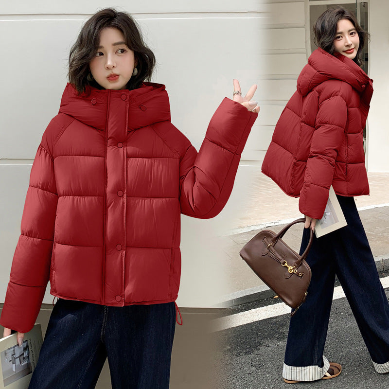 Womens Stylish Short Down Puffer Coat