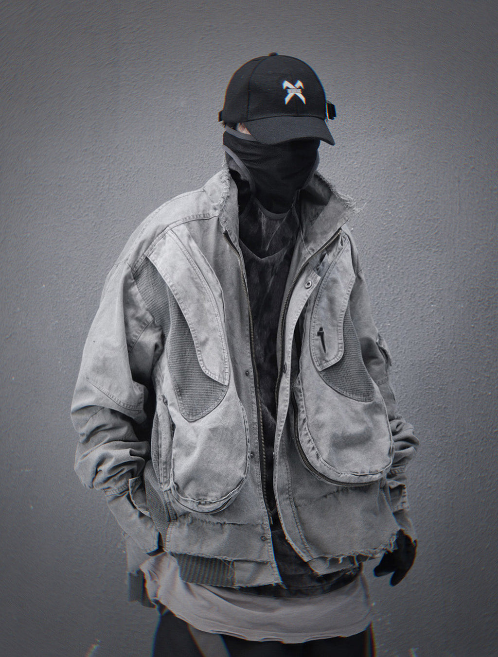 HiJ41 Grey Cyber IX Jacket
