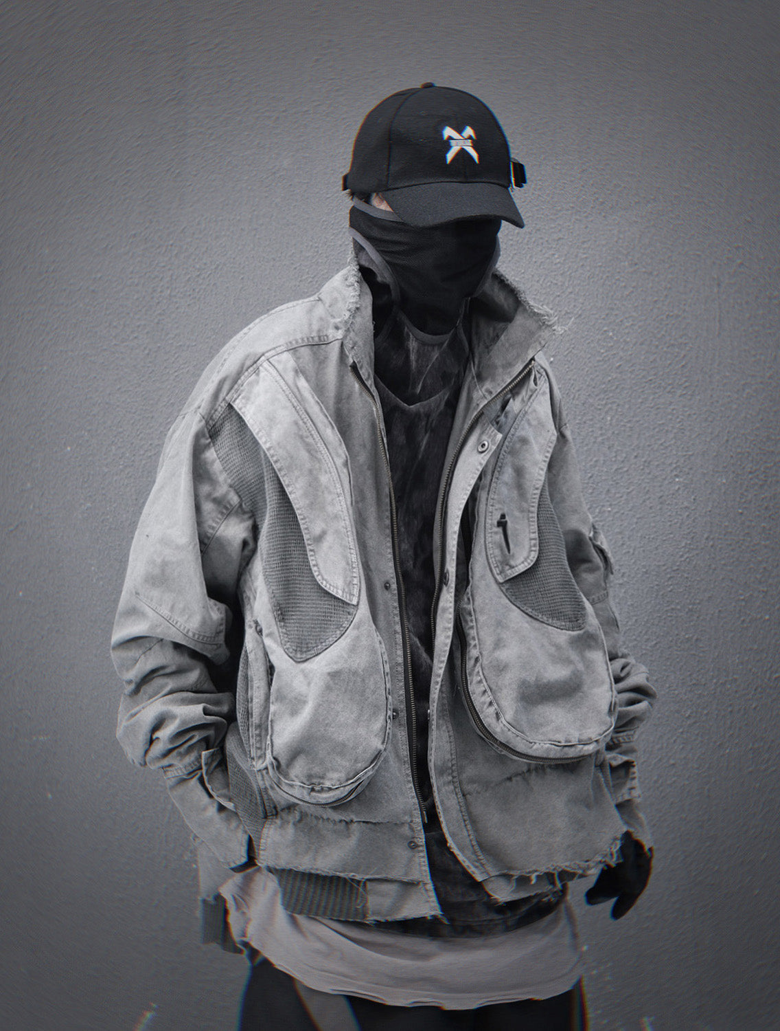 HiJ41 Grey Cyber IX Jacket