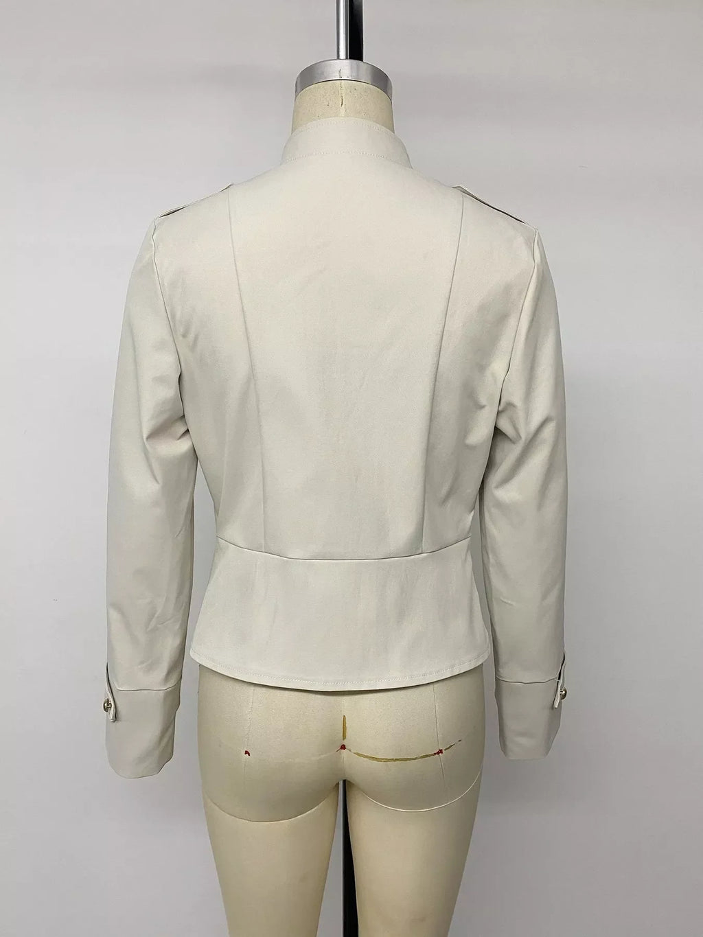 Zip Up Cropped Jacket