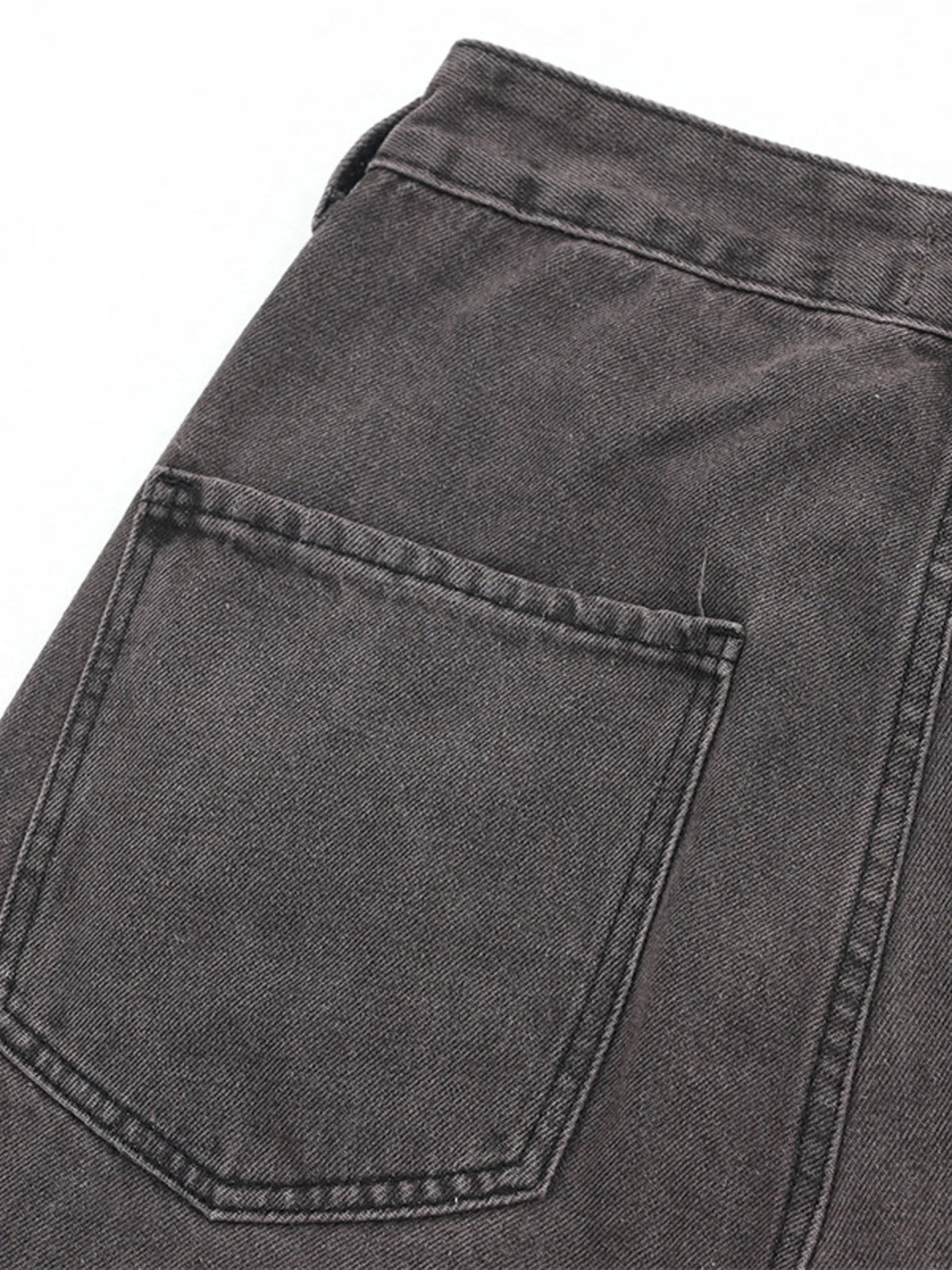 Men's Multi-Pocket Cargo Straight Jeans