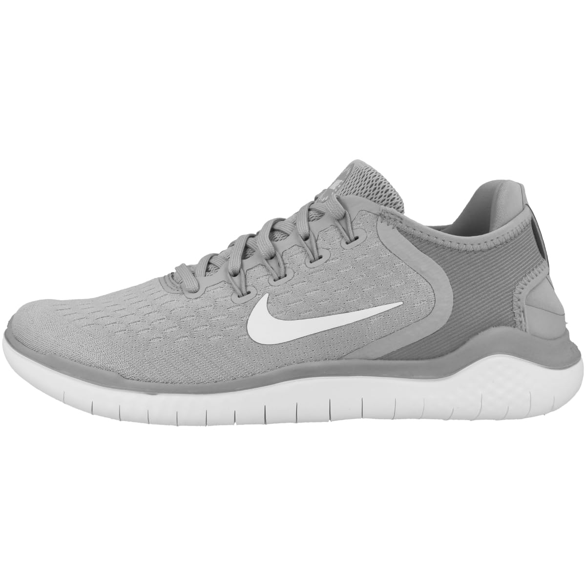 NIKE Mens Running Shoes Wolf Grey/White/Volt 14