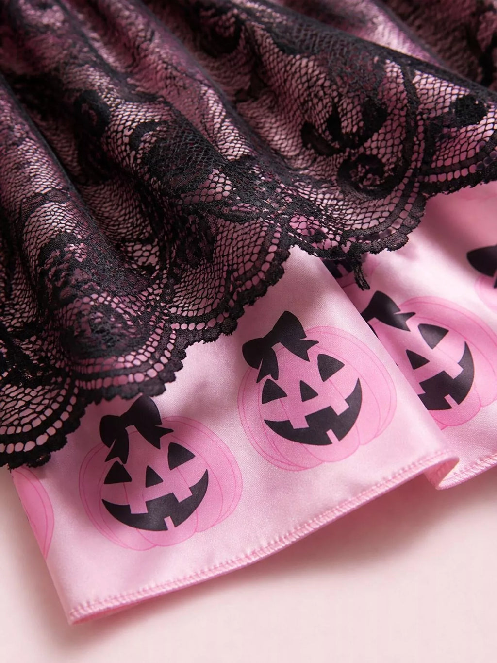 Children's Halloween Lolita Style Pumpkin Print Dress