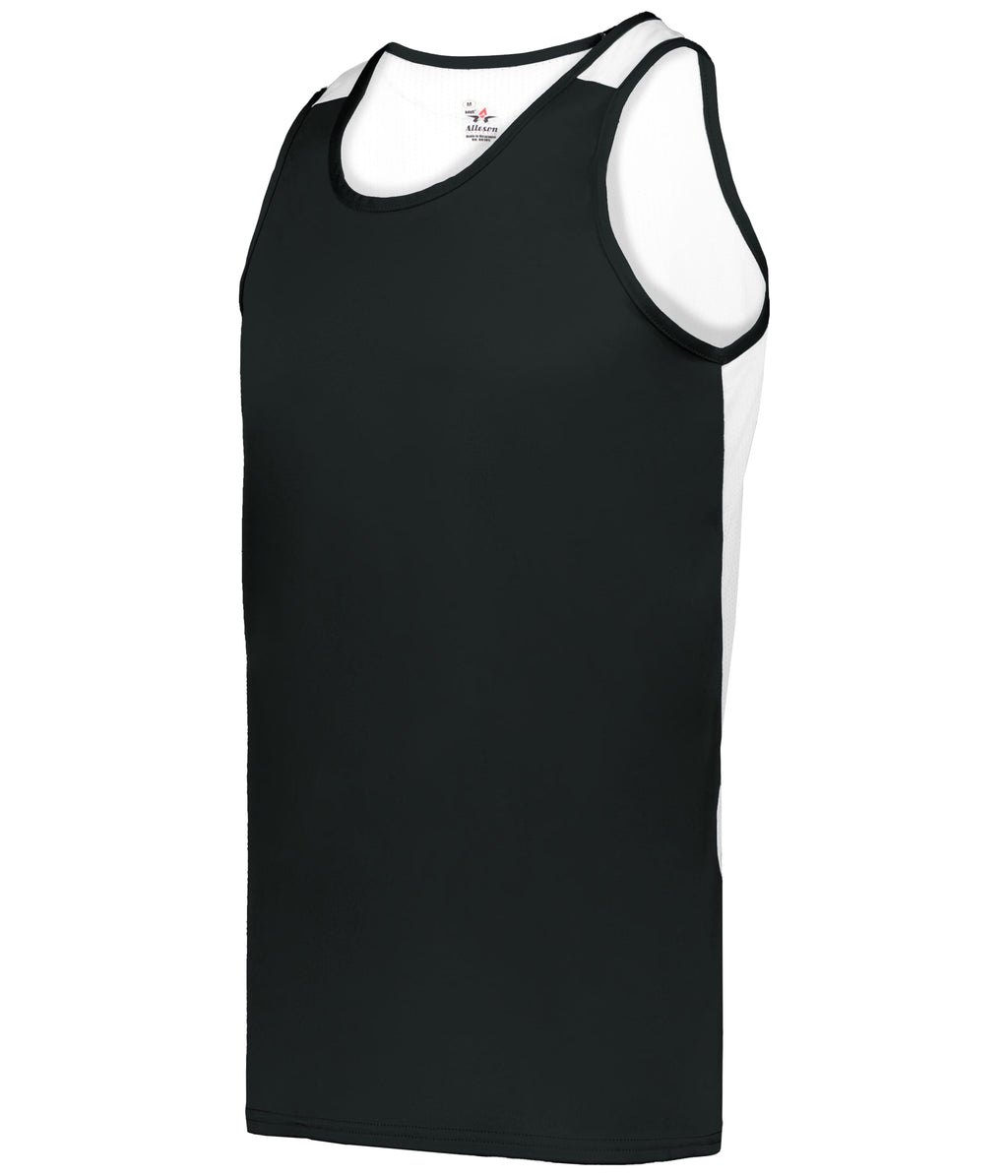 YOUTH ARROW MESH BACK SINGLET - MOISTURE-WICKING PERFORMANCE