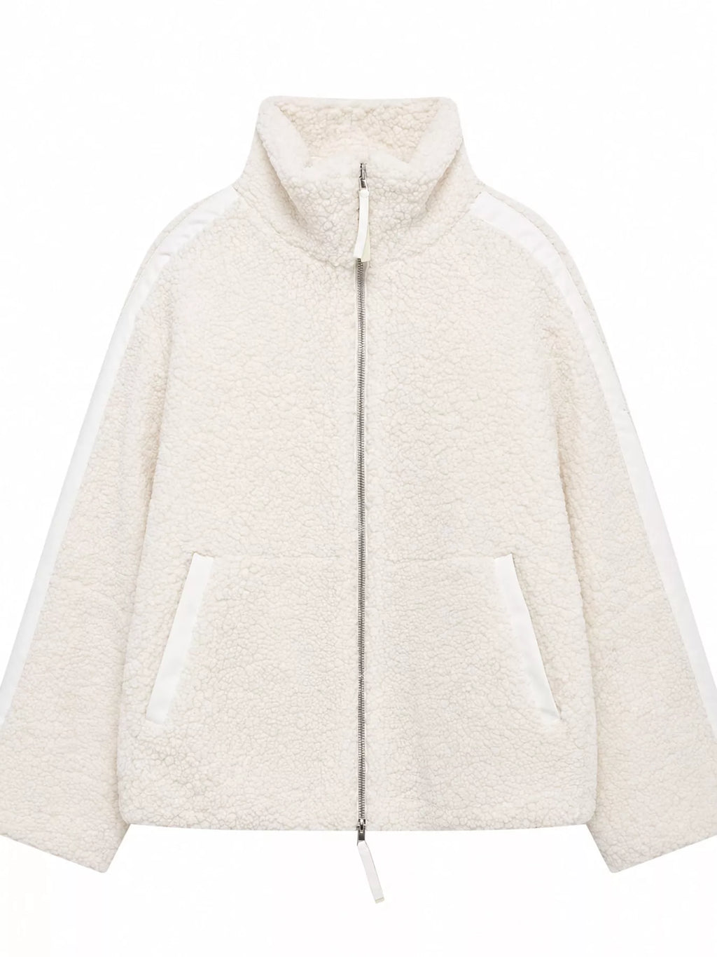Sherpa Zip-Up Outerwear