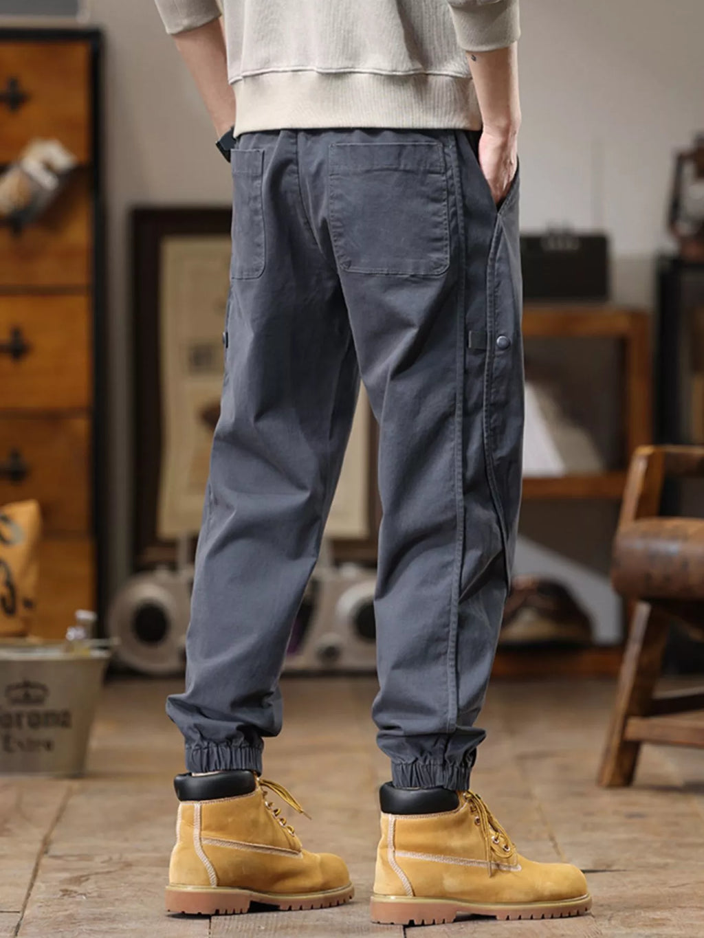 Men's Drawstring Jogger Plus Size