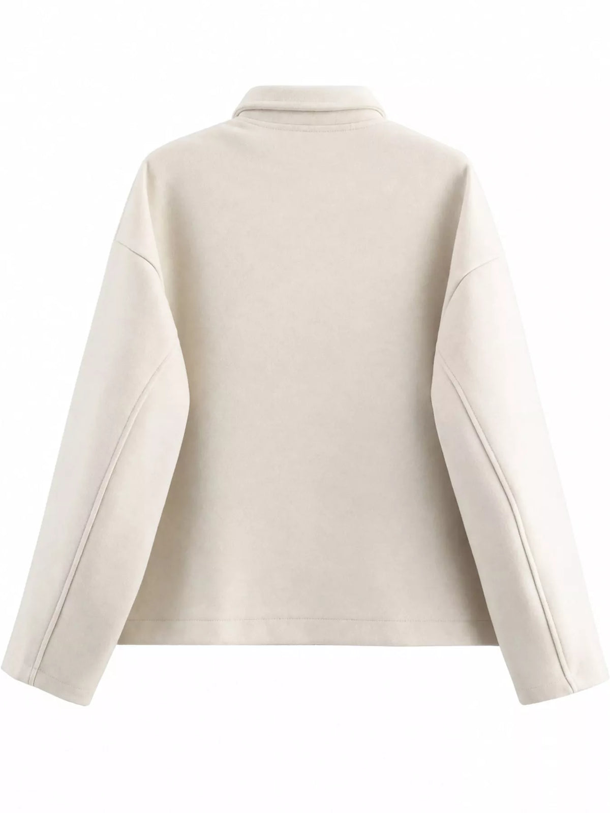 Zip Up Cropped Jacket