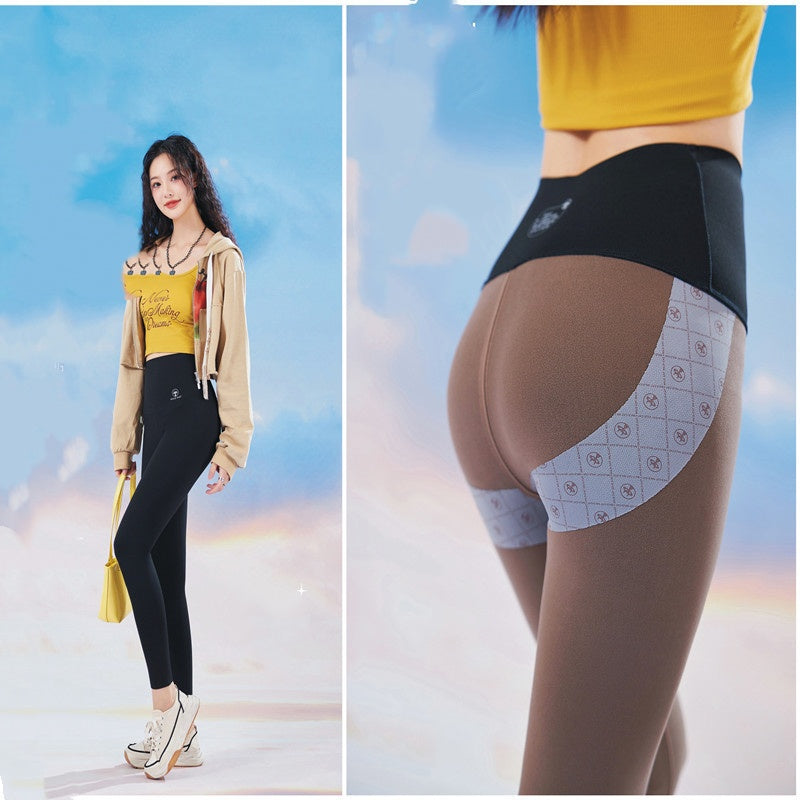 Brushed Pants For Women Outerwear With A Jelly-like Waistband Ideal As A Base Layer