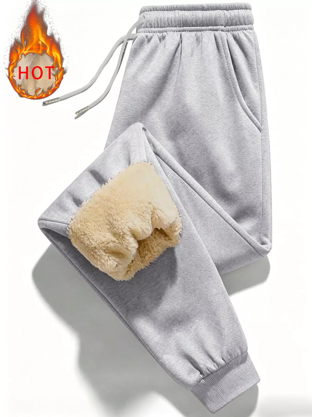 Fleece-Lined Thermal Pants
