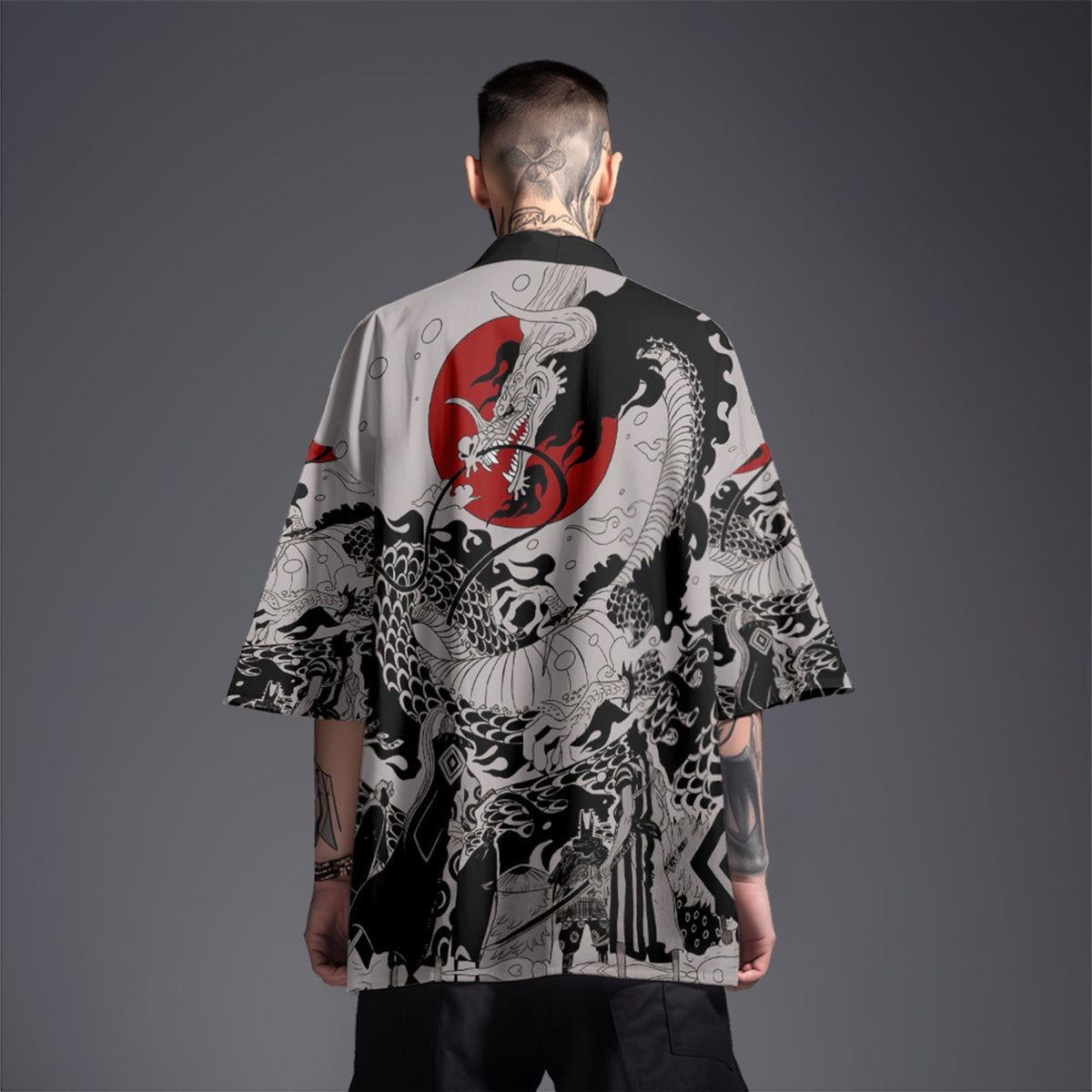 K16 Dragon Invasion Kimono