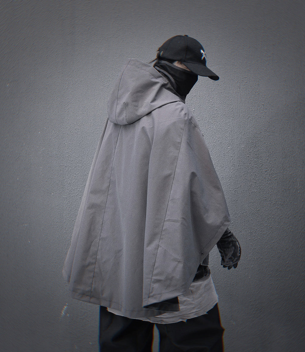 HiJ40 Grey I-Tech Poncho