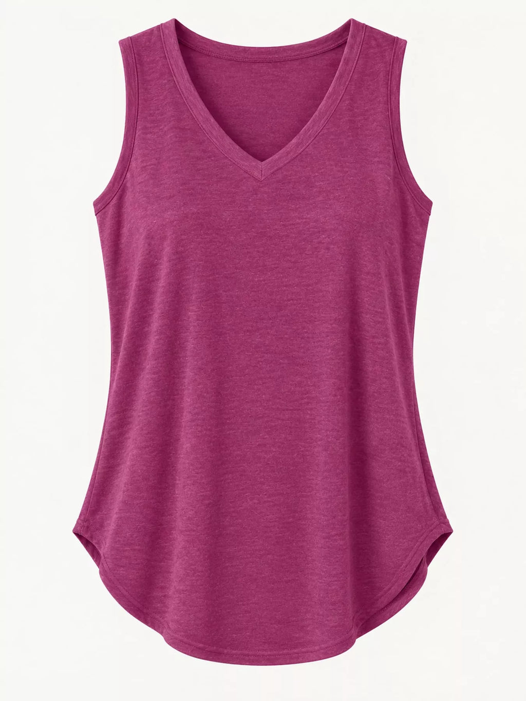 V-Neck Casual Loose Fit Tank Top