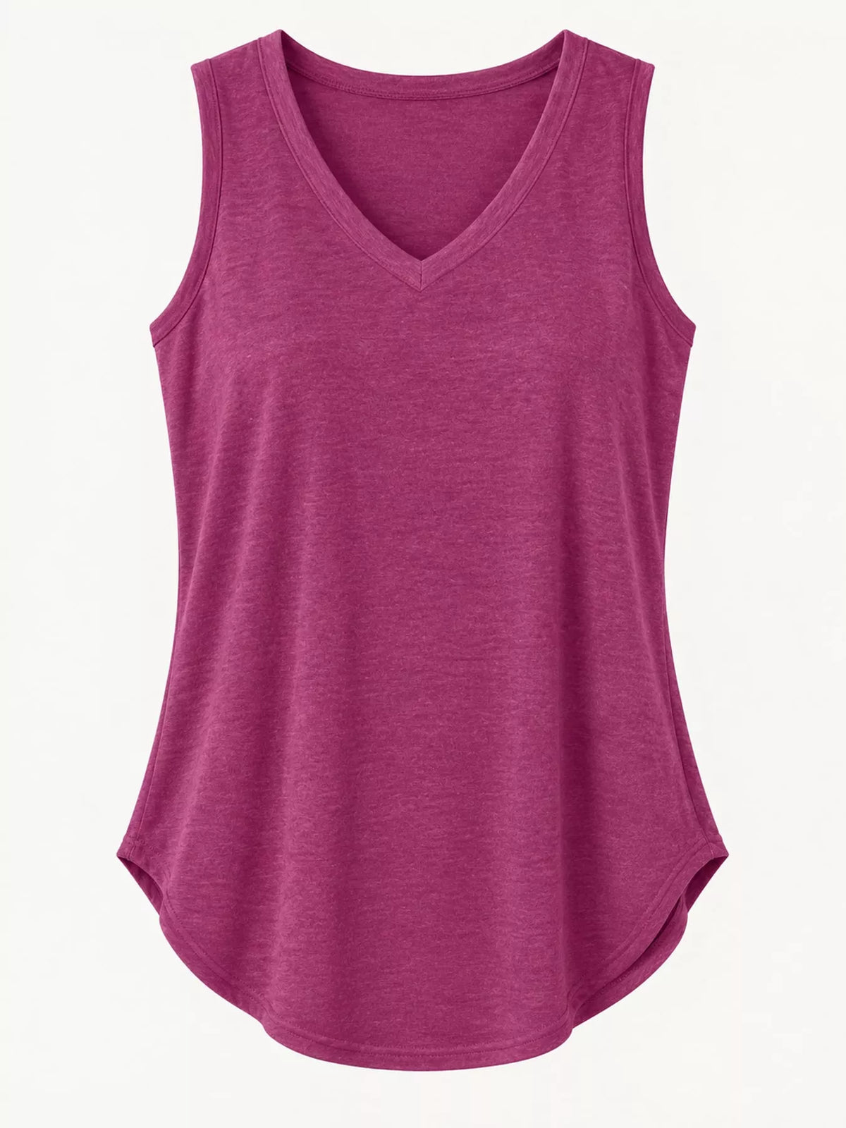 V-Neck Casual Loose Fit Tank Top