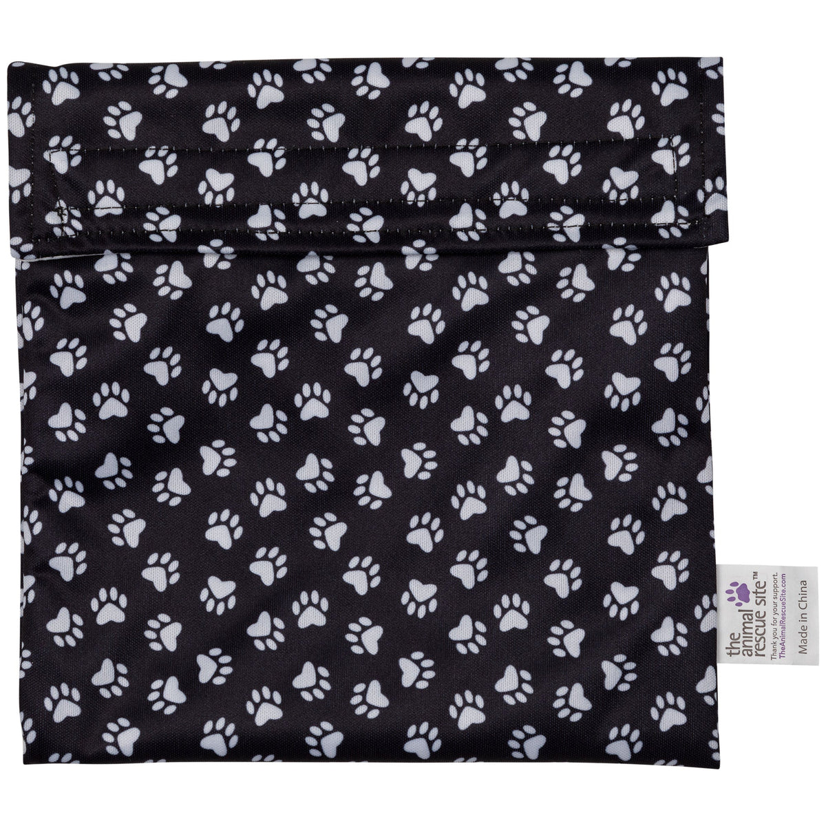 Paw Print Reusable Snack Pouch - Set of 2