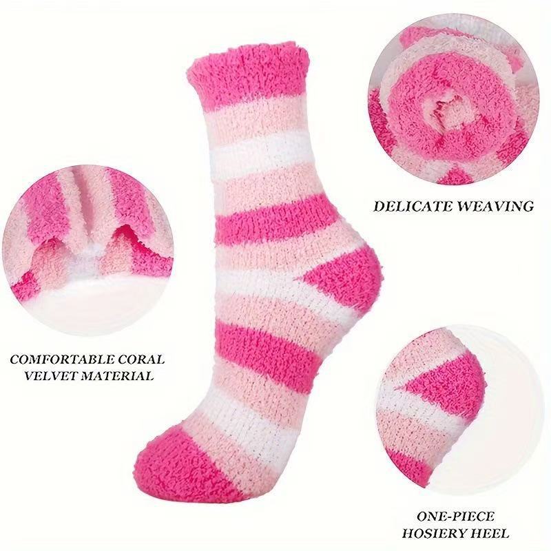 Thickened Coral Fleece Socks For Women Extra Warm