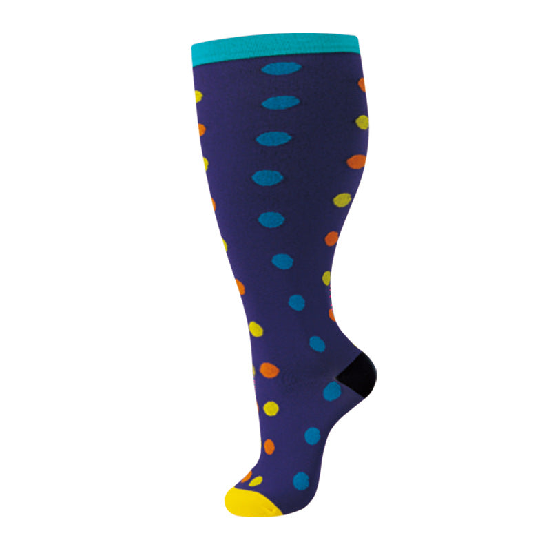 Plus-size Compression Socks, Nylon Nurse Socks For Men And Women