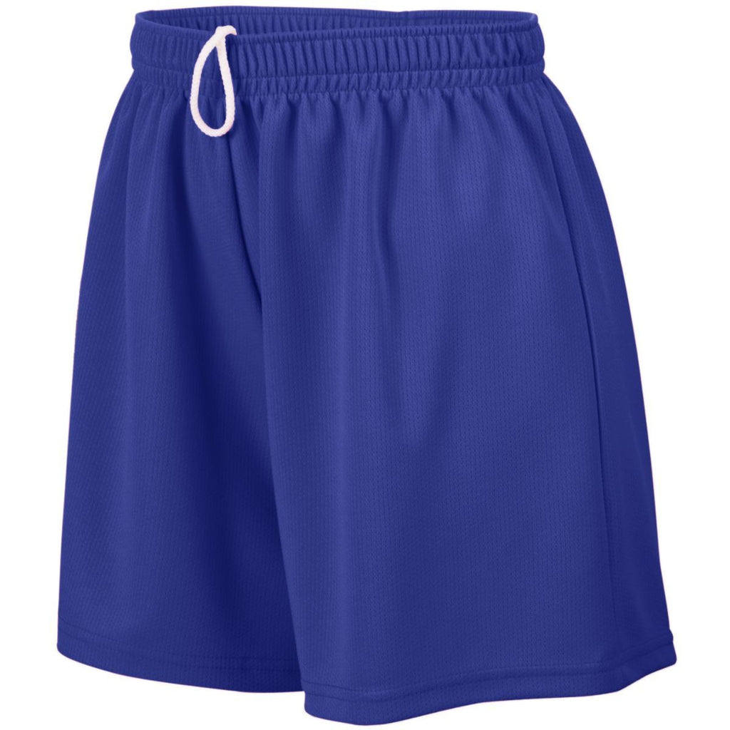GIRLS WICKING MESH SHORTS POLYESTER