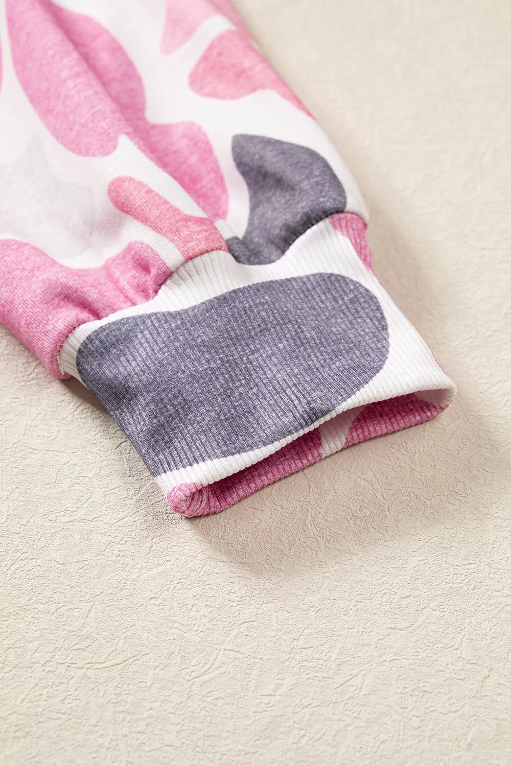 Camouflage Western Style Pullover Sweatshirt