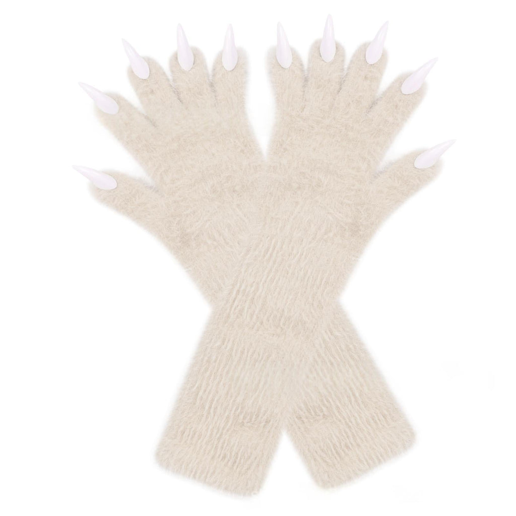 Halloween Silicone Meat Mat Long Gloves