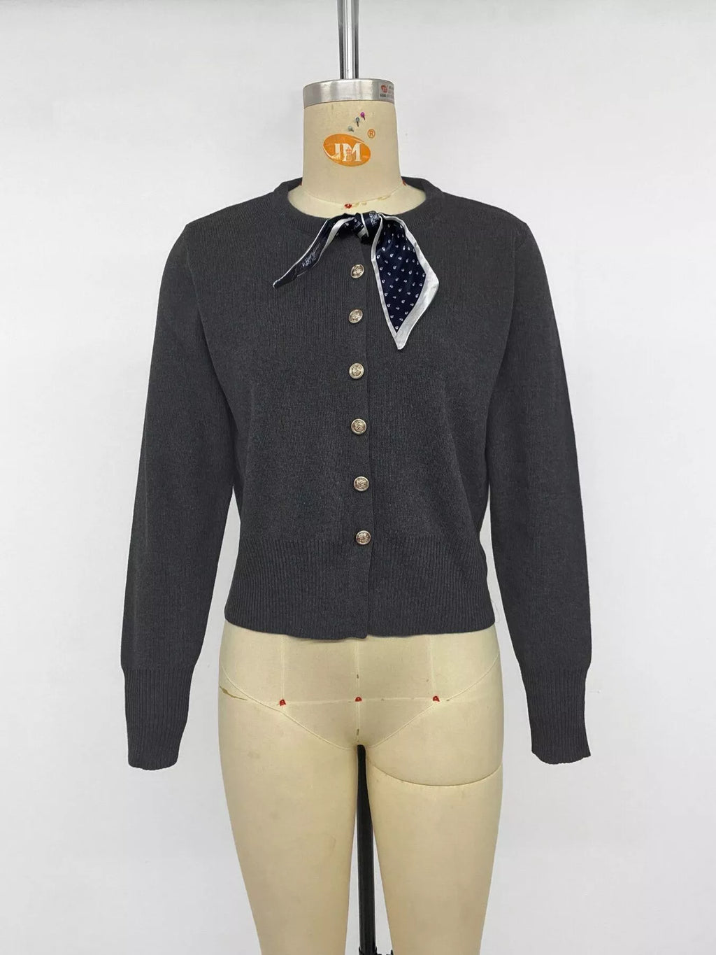 Button-Down Knit Cardigan