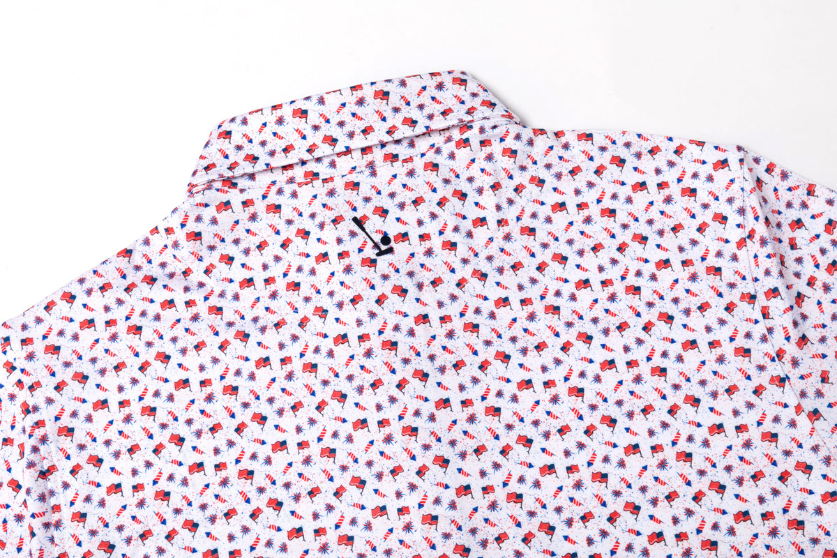 Golf Of America Men's Polo