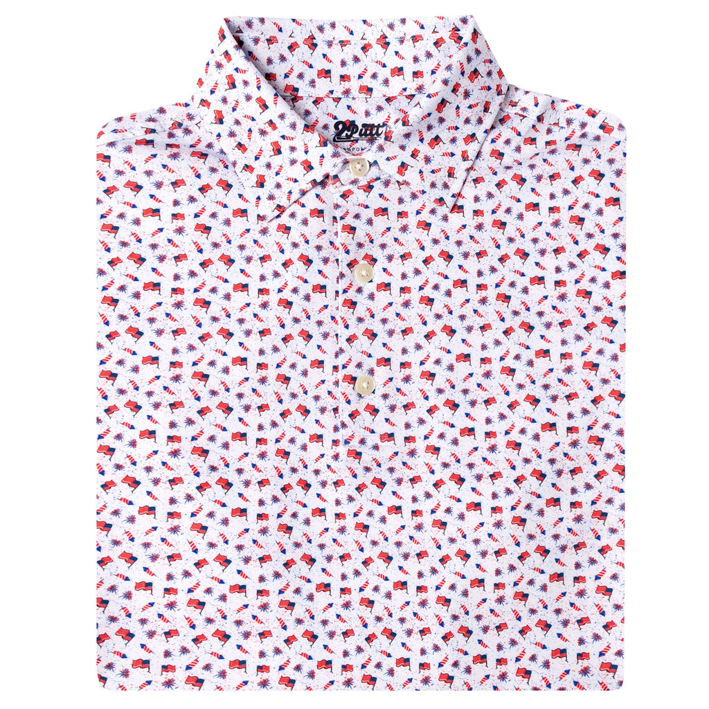 Golf Of America Men's Polo