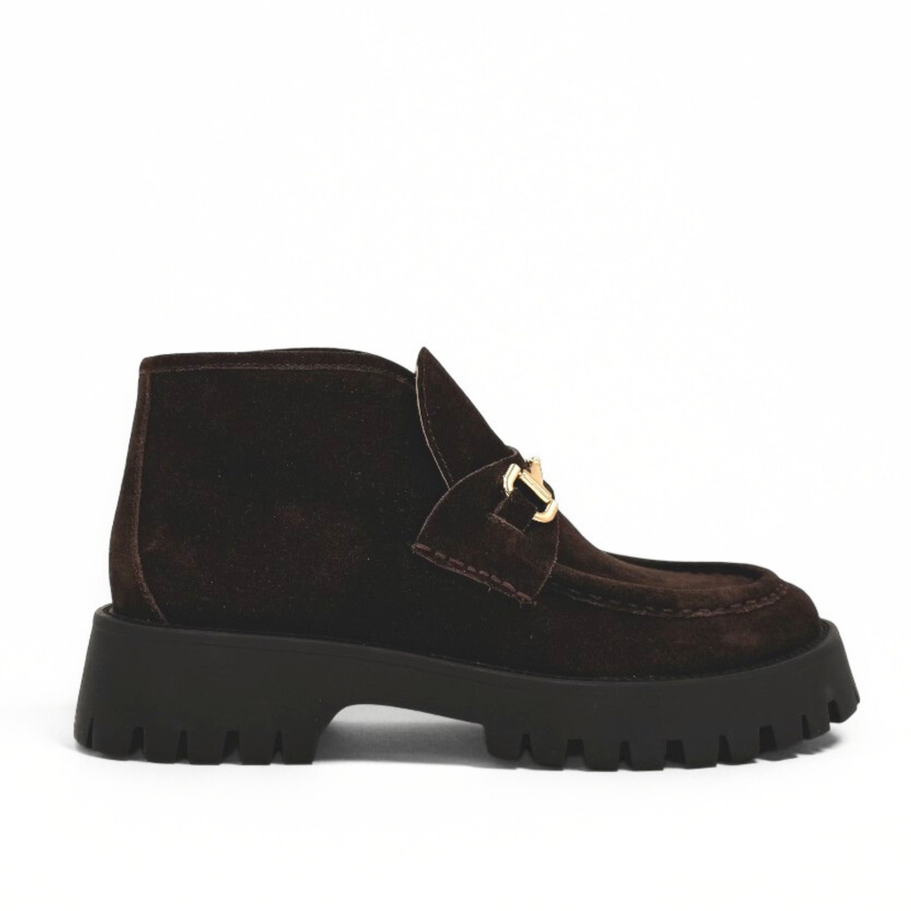 Dario Suede Horsebit Boots