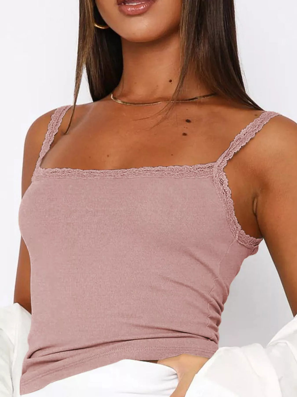 Lace Detail Cami Top