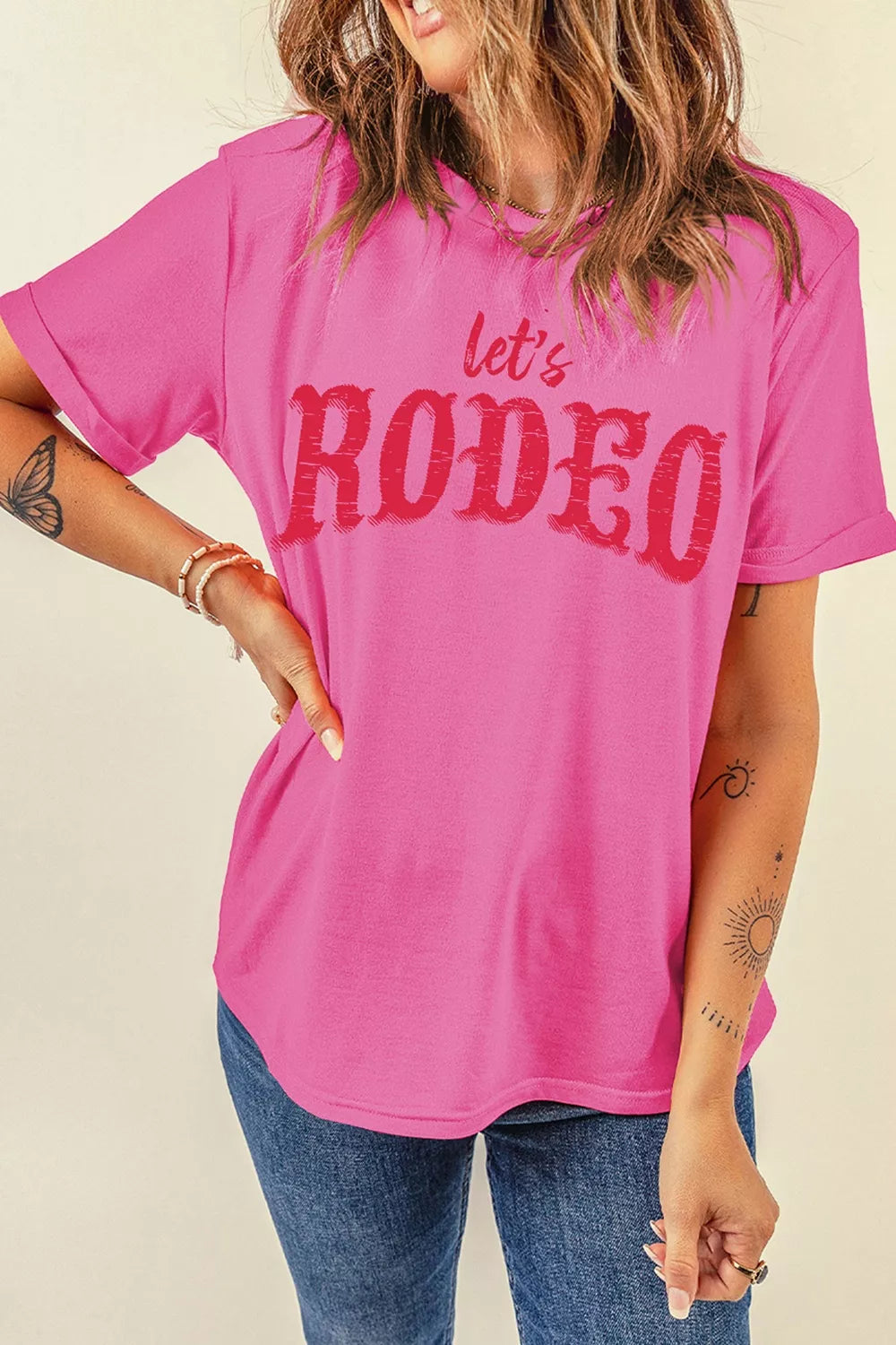 Letter Graphic Short Sleeve T-Shirt
