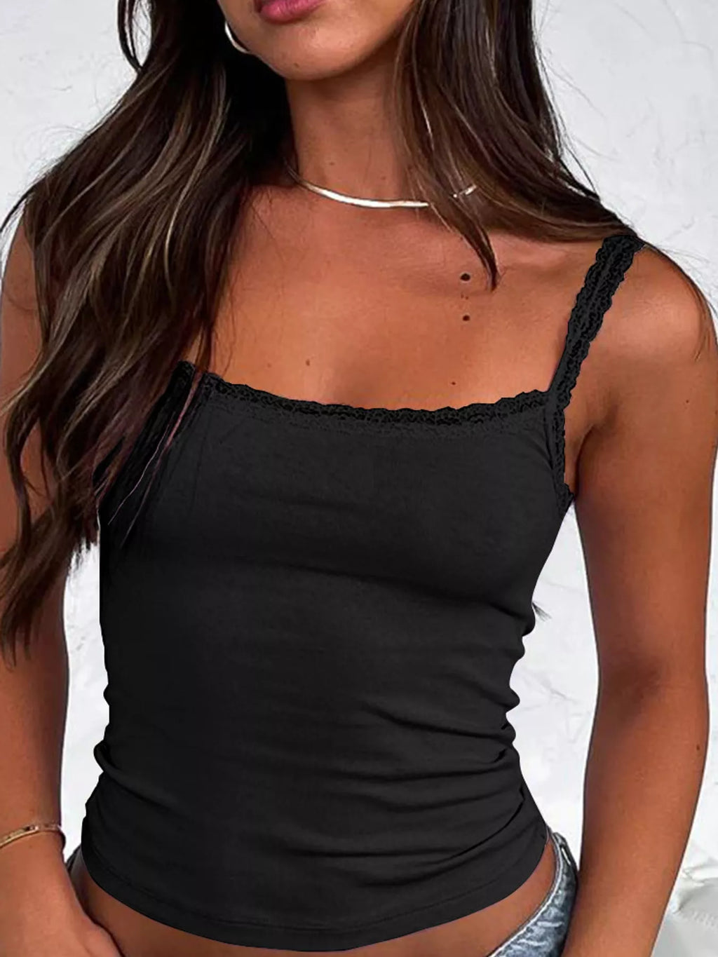 Lace Detail Cami Top