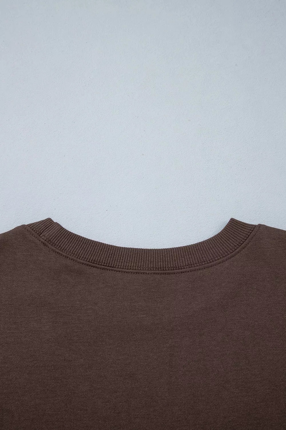 Polka Dot Slogan Print Casual Pullover Sweatshirt