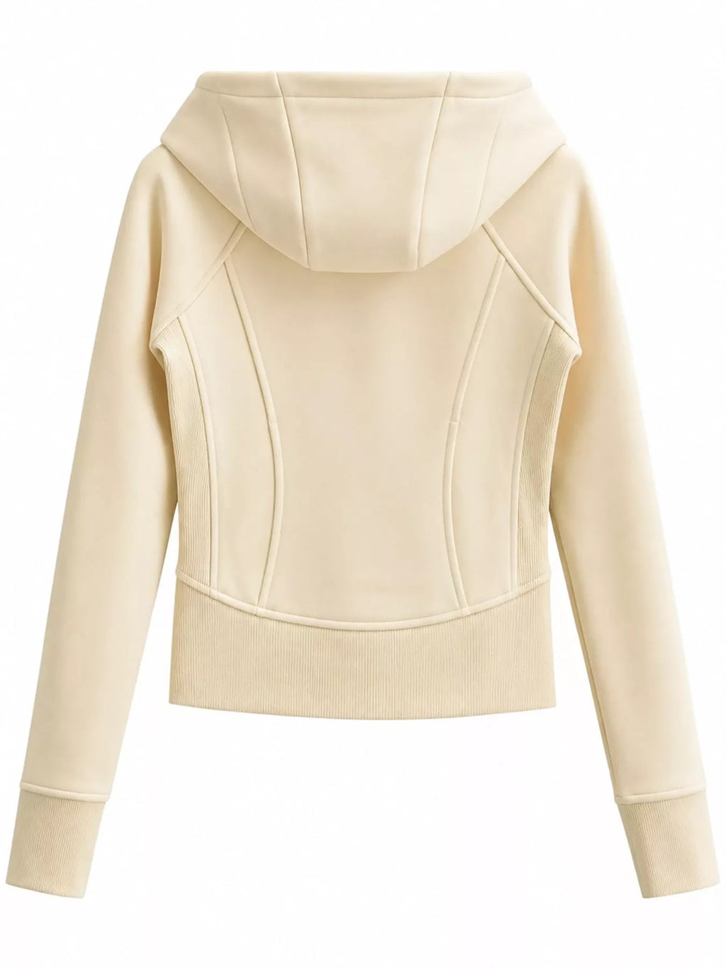 Slim-Fit Full-Zip Hoodie