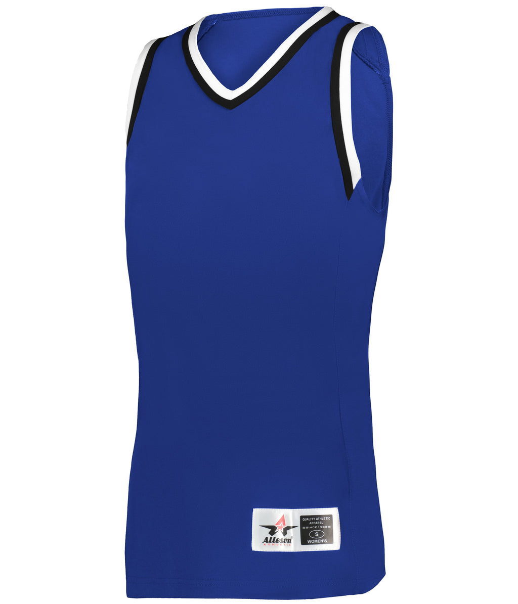 WOMEN'S RETRO BASKETBALL JERSEY - MOISTURE-WICKING
