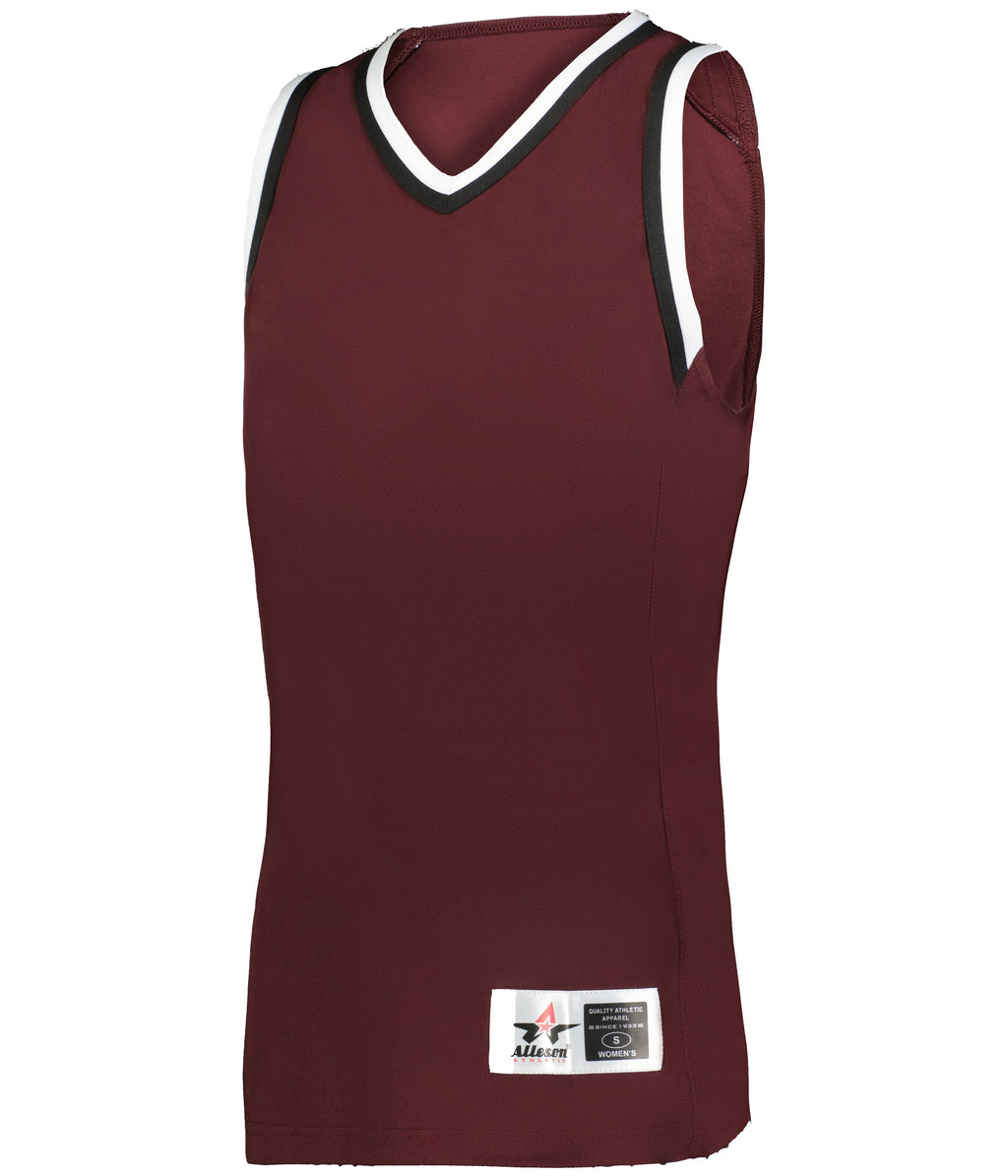 WOMEN'S RETRO BASKETBALL JERSEY - MOISTURE-WICKING